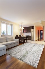 Bahariye Halı Ezgi TW 5666 BEYAZ YEŞİL