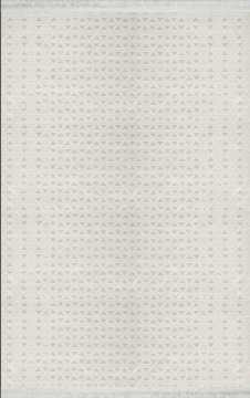 Toprak Halı İnci 8897 Beyaz 100X200