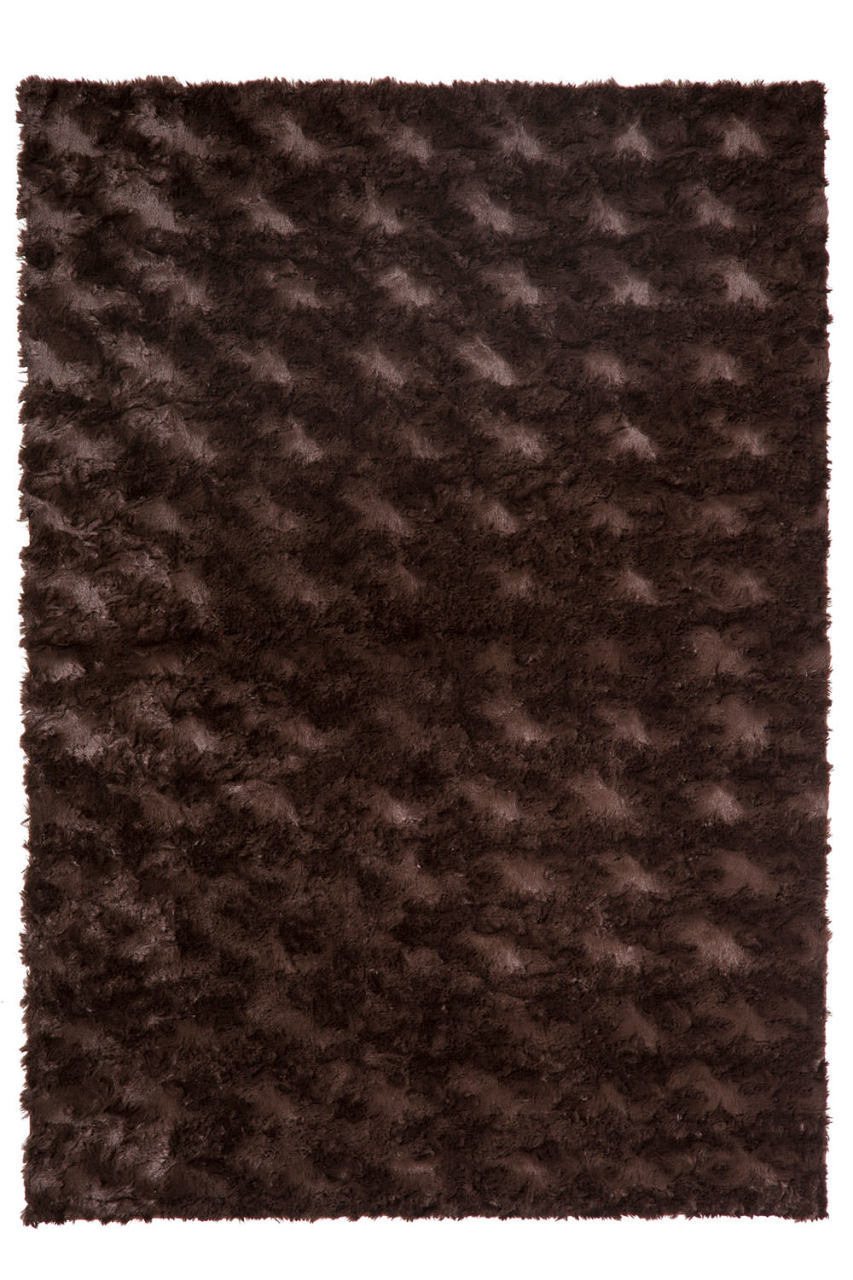 Prizma Halı Micropost Koyu Kahve