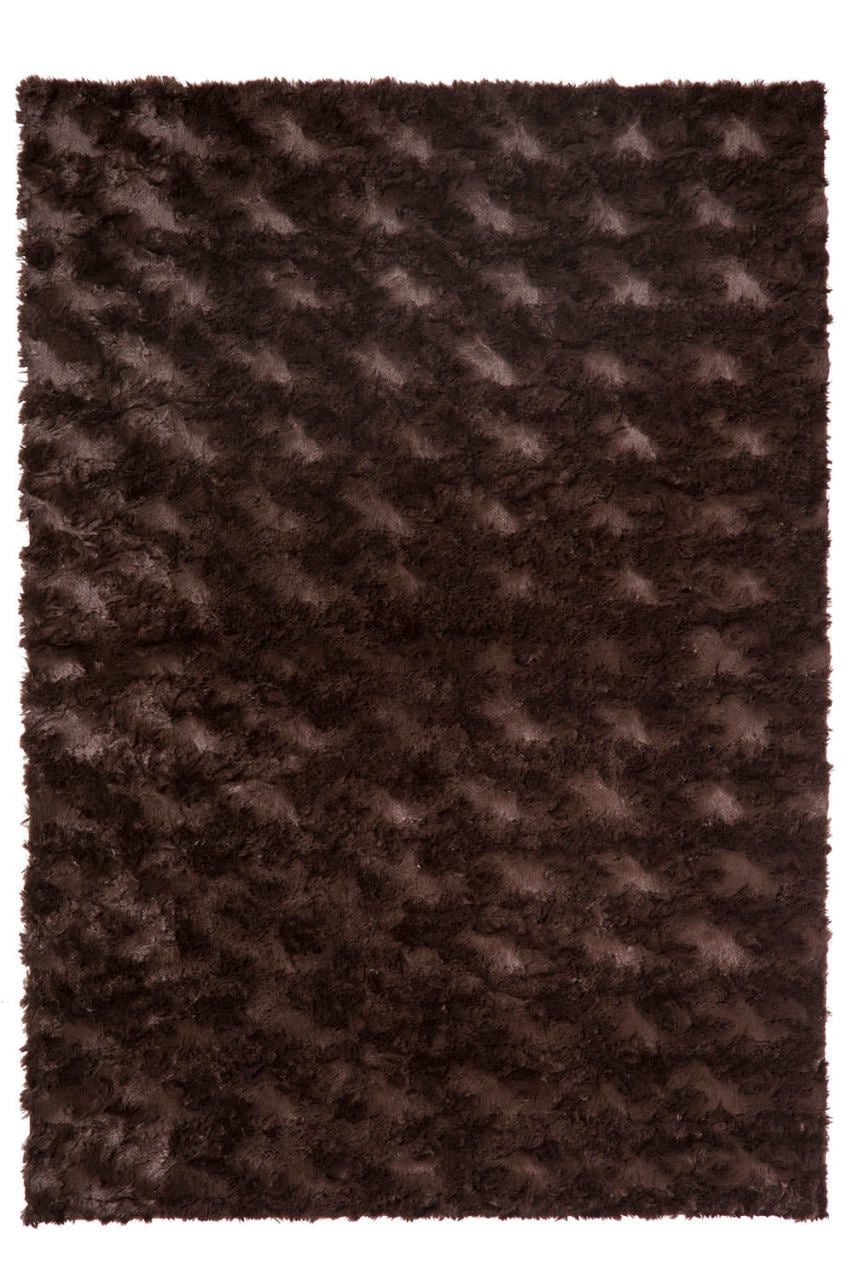 Prizma Halı Micropost Koyu Kahve 100x150