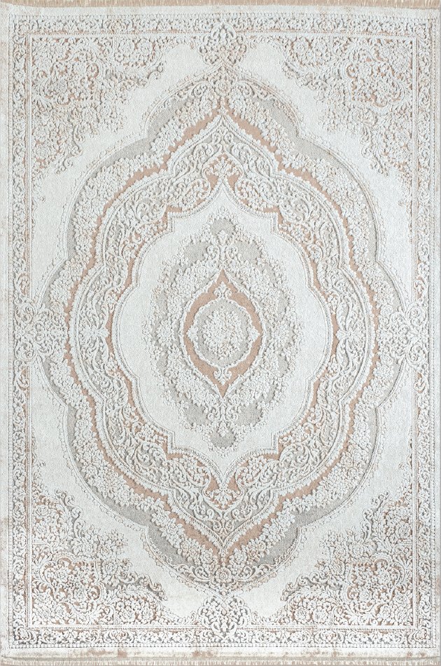 Bahariye Halı Ezgi TW 5810 BEYAZ KAHVE