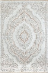 Bahariye Halı Ezgi TW 5810 BEYAZ KAHVE