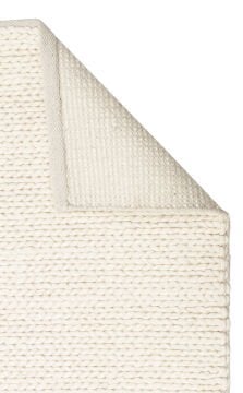 Eko Halı Jade Örgü Desenli El Dokuma Halı Basketweave Cream