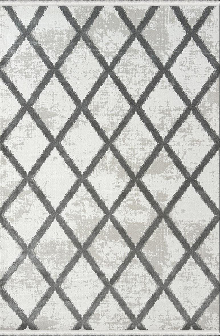 Woolen Halı Dior Akrilik Halı 4255 GRİ