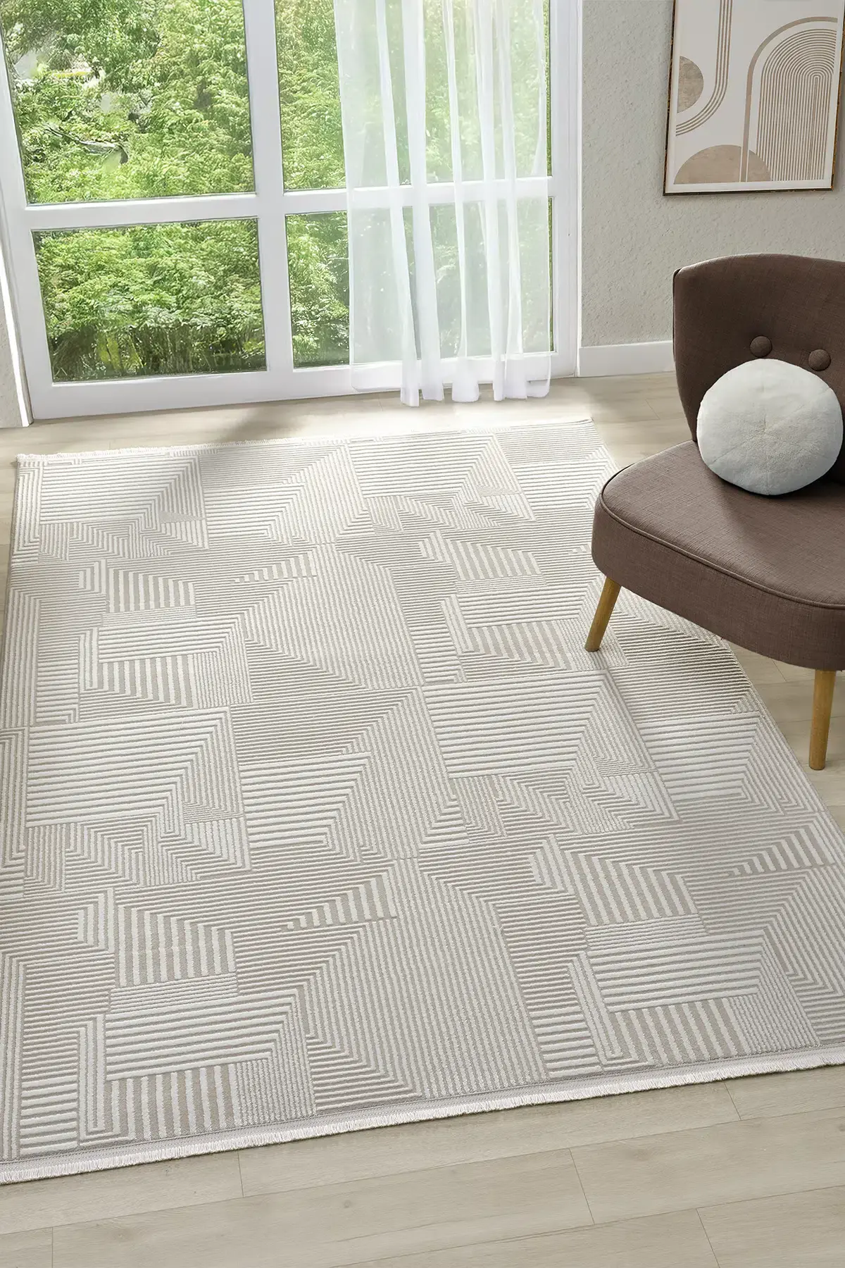 Seyran Halı Roma 427 Bej