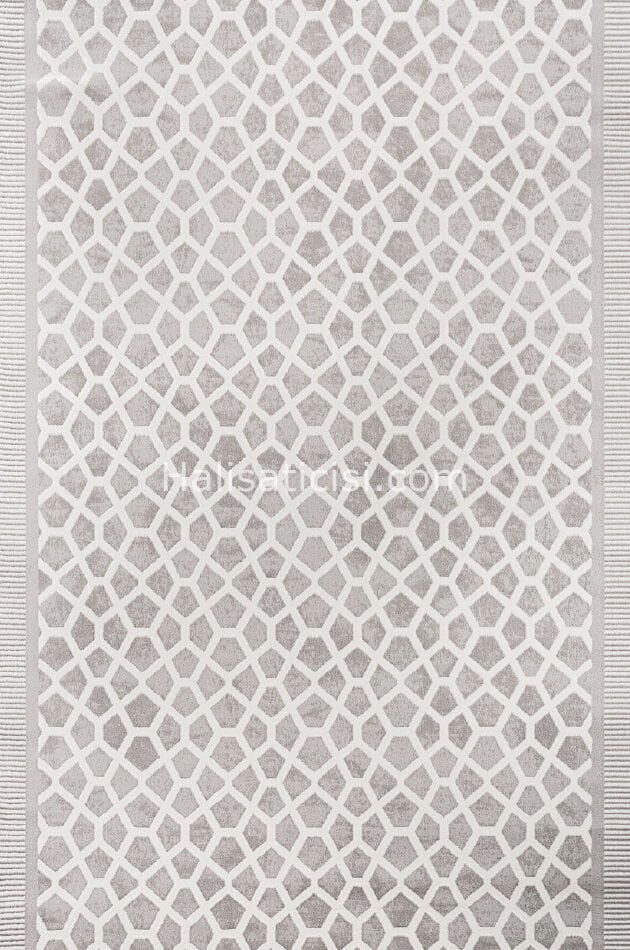 Simge B785 GRİ BEYAZ