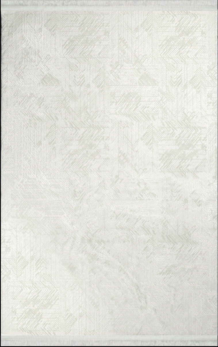 Toprak Halı İnci 8905 Beyaz 100X200
