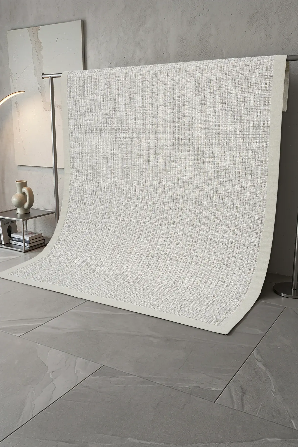 Apex Halı Bordürlü Sisal Premium 1821 SP Krem Bej