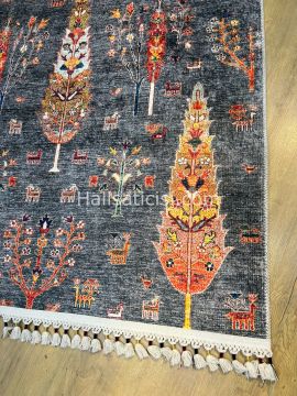 Salerno Çamaşır Makinesinde Yıkanabilir Kilim Halı HS1015