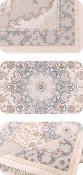 Nexus Halı Louvre Klasik Salon Halısı 38520B Krem