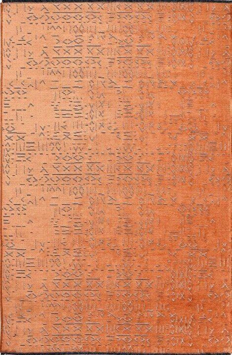 Gümüşsuyu Deco Fashion Trend Özel Ebatlı Kilim 15919 Bakır