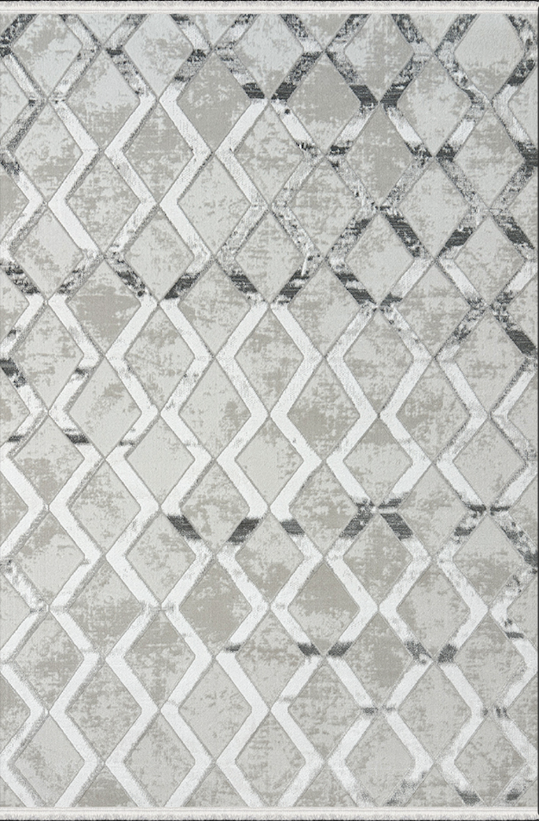 Woolen Halı Dior Akrilik Halı 4257 GRİ