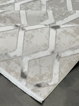 Woolen Halı Dior Akrilik Halı 4257 GRİ