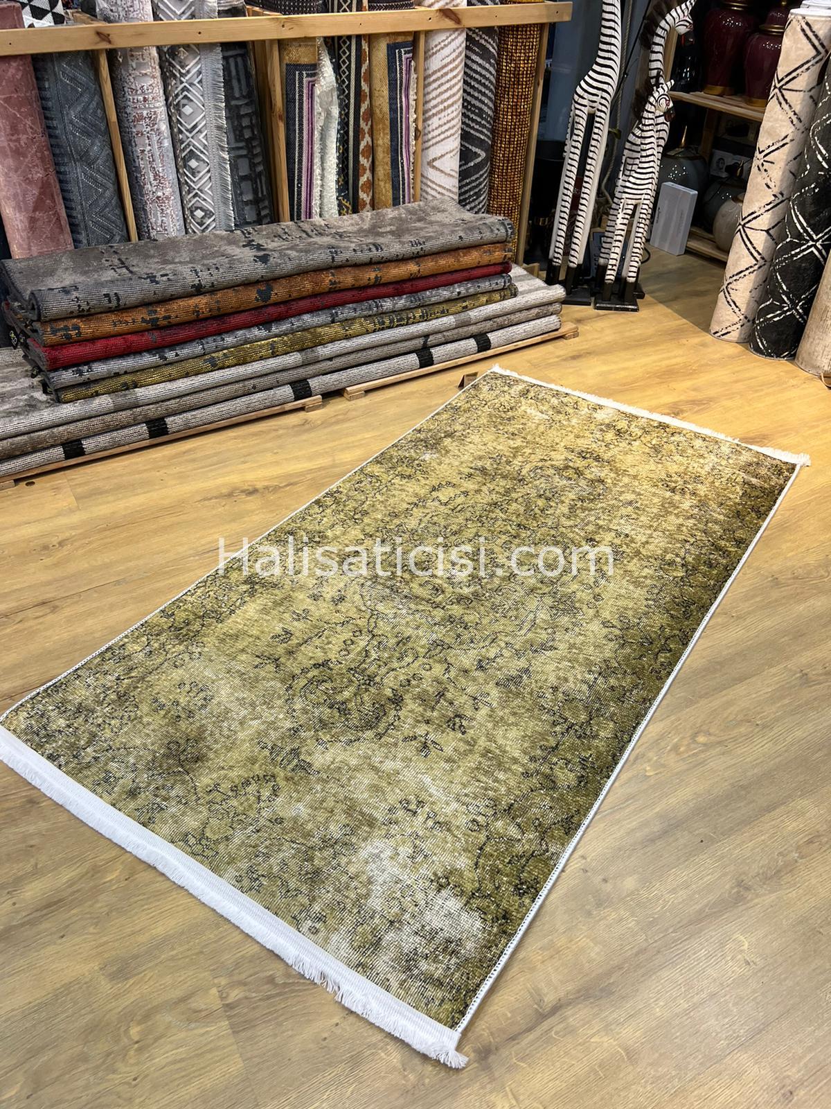 Salerno Çamaşır Makinesinde Yıkanabilir Kilim Halı HS1016 100X200