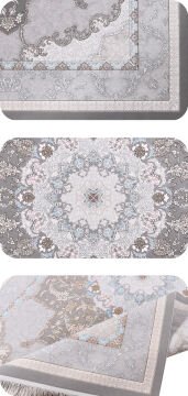 Nexus Halı Louvre 38562A Gri 150x233