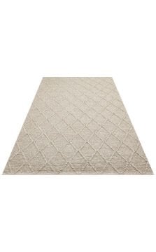 Eko Halı Jade Örgü Desenli El Dokuma Halı Diamond Brown