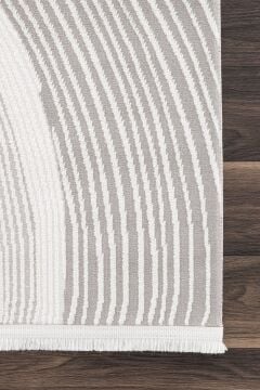 Koza Halı Luna A2688C Krem Gri