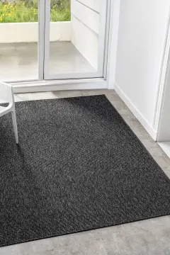 Seyran Halı Bombay Hasır Görünüm Halı  664 Antrasit