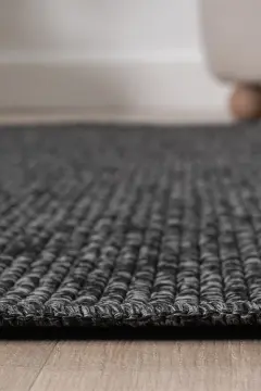 Seyran Halı Bombay Hasır Görünüm Halı  664 Antrasit