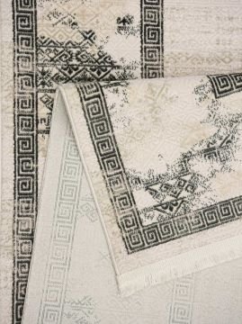 Festival Halı Tiara Modern Gri Oda Halısı M9900A