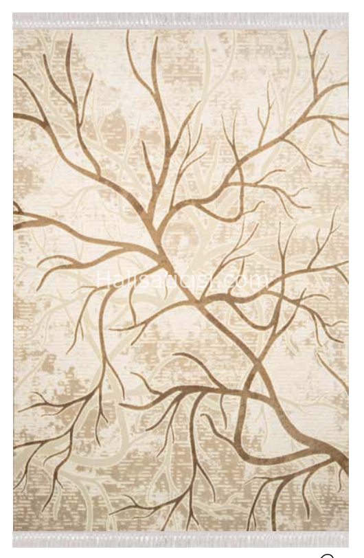 Toprak Halı Carpe Diem Kesme Halı 6526 Kahve