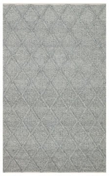 Eko Halı Jade Örgü Desenli El Dokuma Halı Diamond Grey