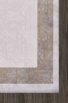 Artemis Alegra 09113D Gri Gold Halı