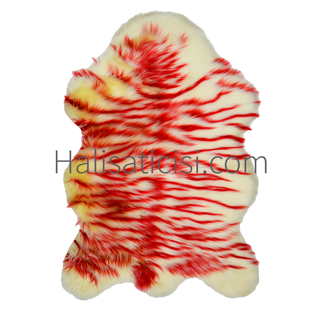 Safari Peluş Halı Desen 100 100x150