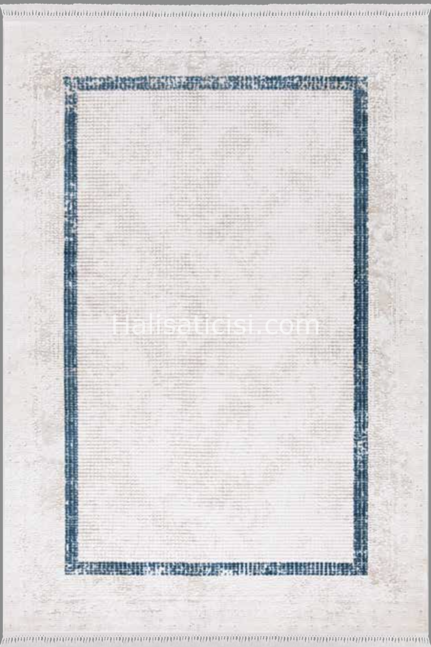 Flora Halı Avangard 5929A Mavi 100X200