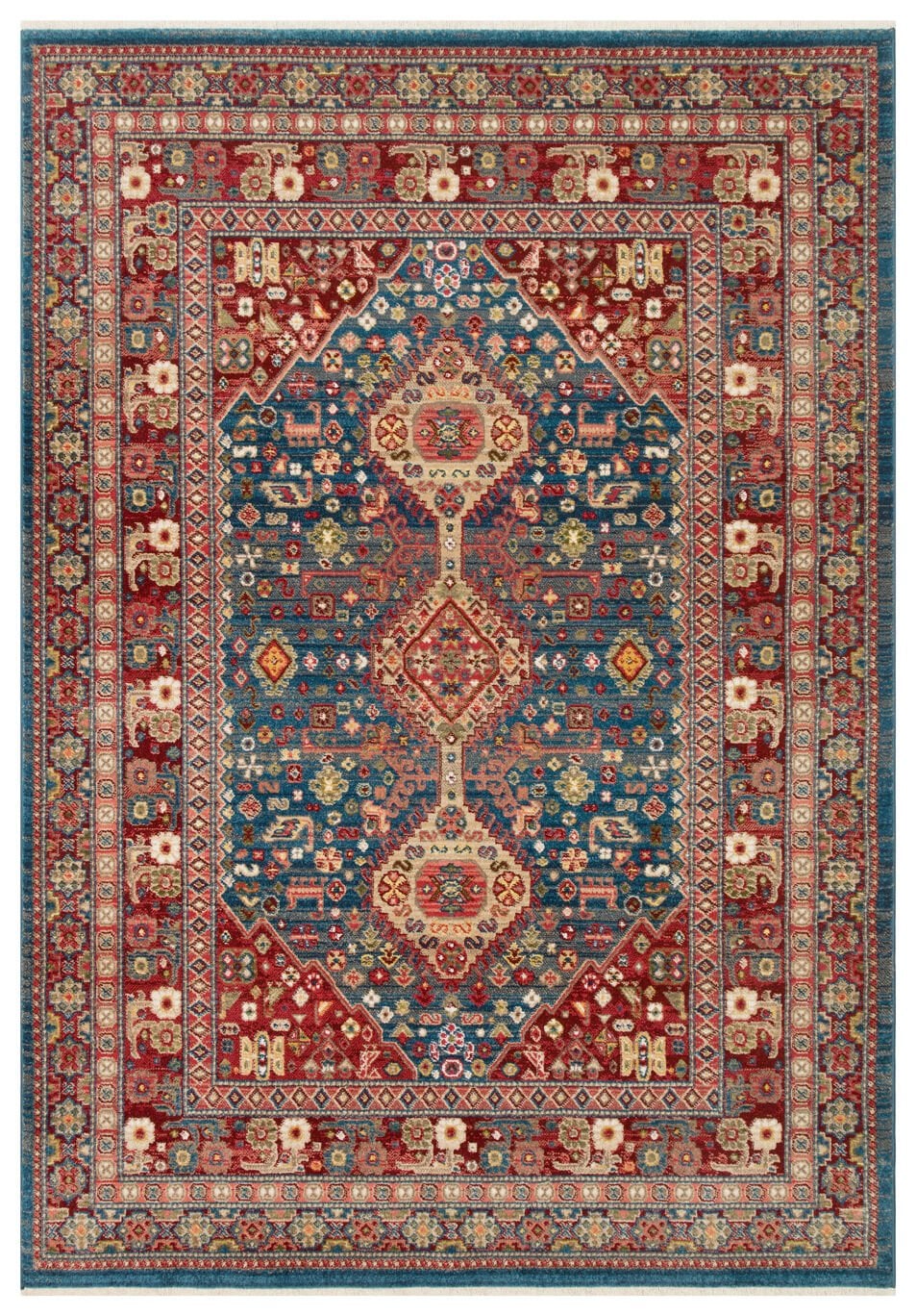 Eko Halı Kybele Vintage KYB 05 Navy Red