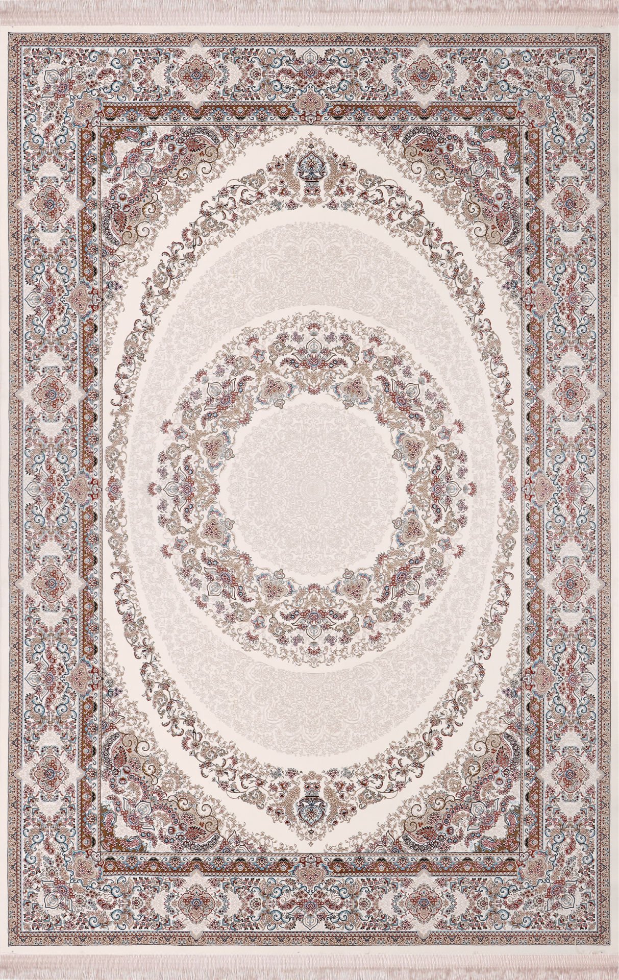 Nexus Halı Majestic Antialerjik Klasik Halı 38828 Beyaz 150x233