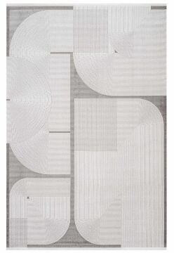 Koza Halı Luna A2700C Krem Gri