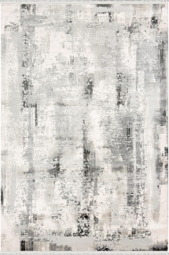 Woolen Halı Rustik Akrilik Halı 3201 GRİ