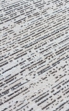 Eko Halı Sateen İnce Halı ST101 Dark Grey