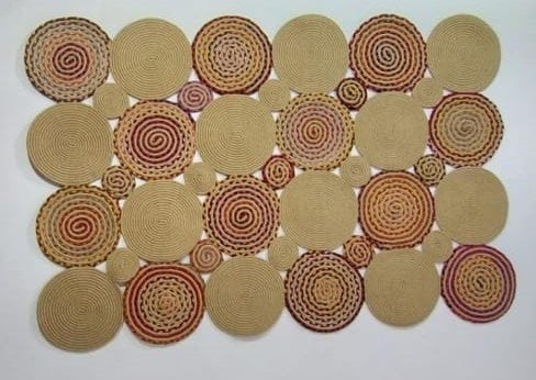 Jüt Halı Doğal El Yapımı Model:426