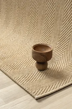 Seyran Halı Bombay Hasır Görünüm Halı  665 Bej