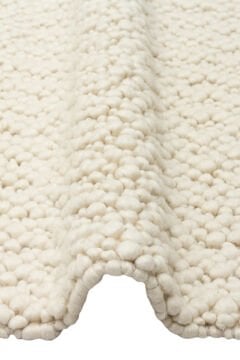 Eko Halı Jade Örgü Desenli El Dokuma Halı JD06 Cream