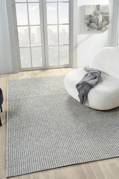 Seyran Halı Bombay Hasır Görünüm Halı  666 Gri