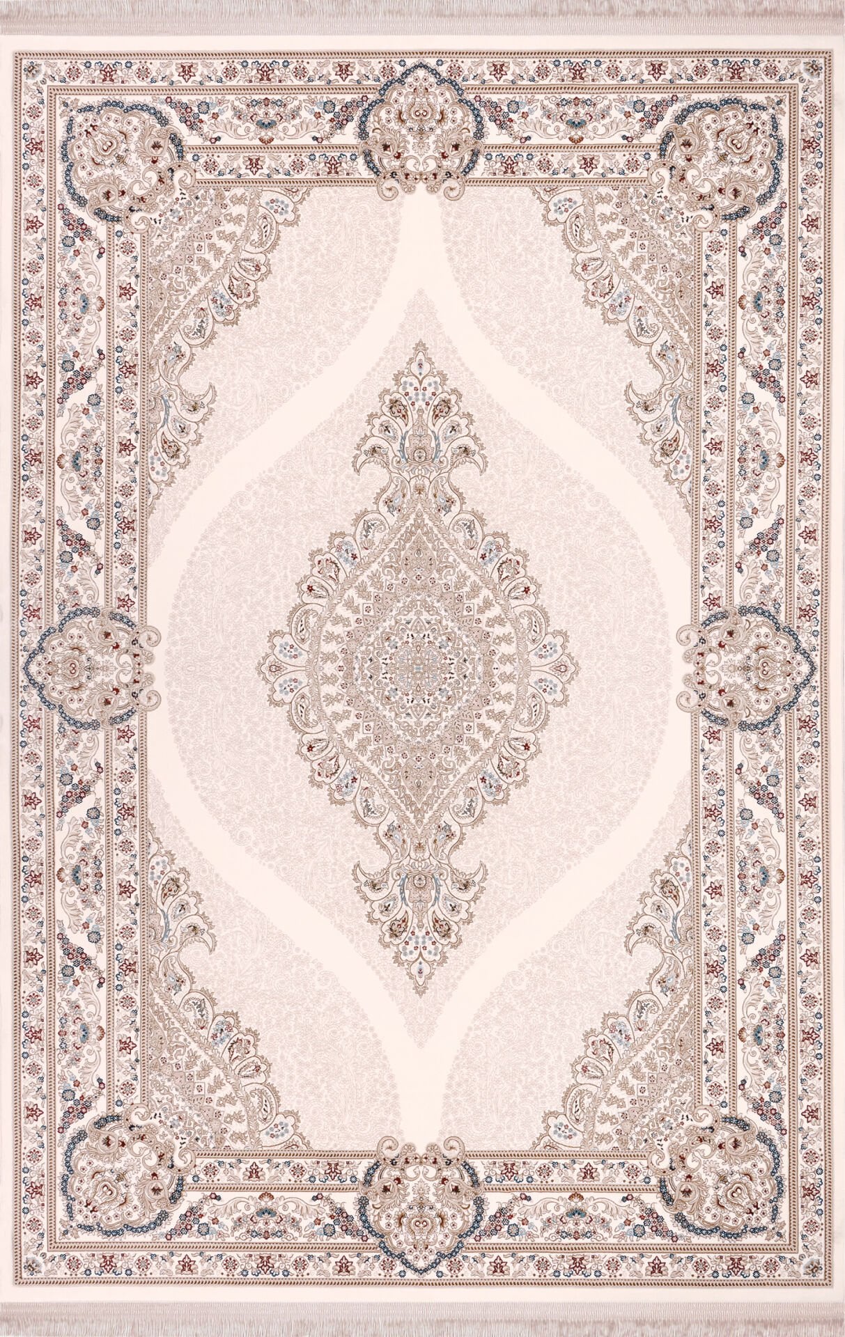 Nexus Halı Majestic Antialerjik Klasik Halı 38834 Beyaz 150x233