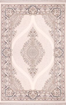 Nexus Halı Majestic Antialerjik Klasik Halı 38834 Beyaz 150x233