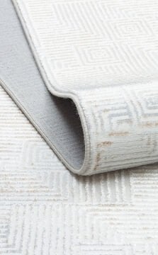 Eko Halı Sateen İnce Halı ST109 Cream Beige