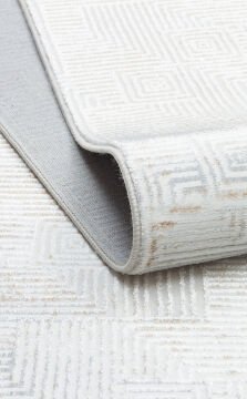 Eko Halı Sateen İnce Halı ST109 Cream Beige