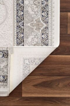 Koza Halı Mirage A3782A Krem Mavi