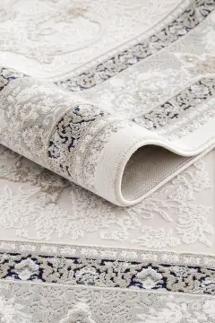 Koza Halı Mirage A3782A Krem Mavi