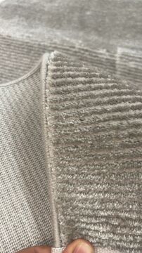 Nexus Luxury Carpet Corridor Düz Renk Halı 8980 Gri