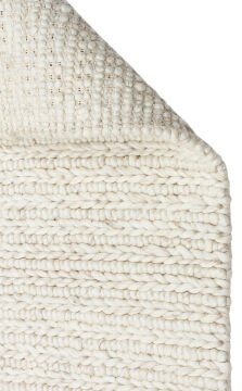 Eko Halı Jade Örgü Desenli El Dokuma Halı JD07 L.Beige