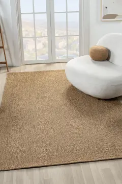 Seyran Halı Bombay Hasır Görünüm Halı 665 Kahve