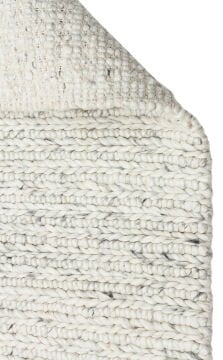 Eko Halı Jade Örgü Desenli El Dokuma Halı JD07 L.Grey
