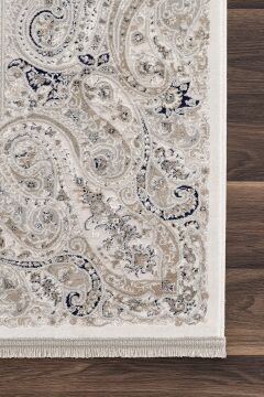 Koza Halı Mirage A3783A Krem Mavi