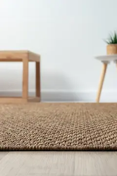 Seyran Halı Bombay Hasır Görünüm Halı 666 Kahve